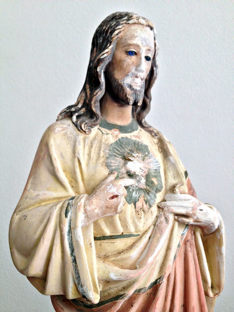 Sagrado Coração de Jesus - Restaurações e Pintura de Imagens Sacras