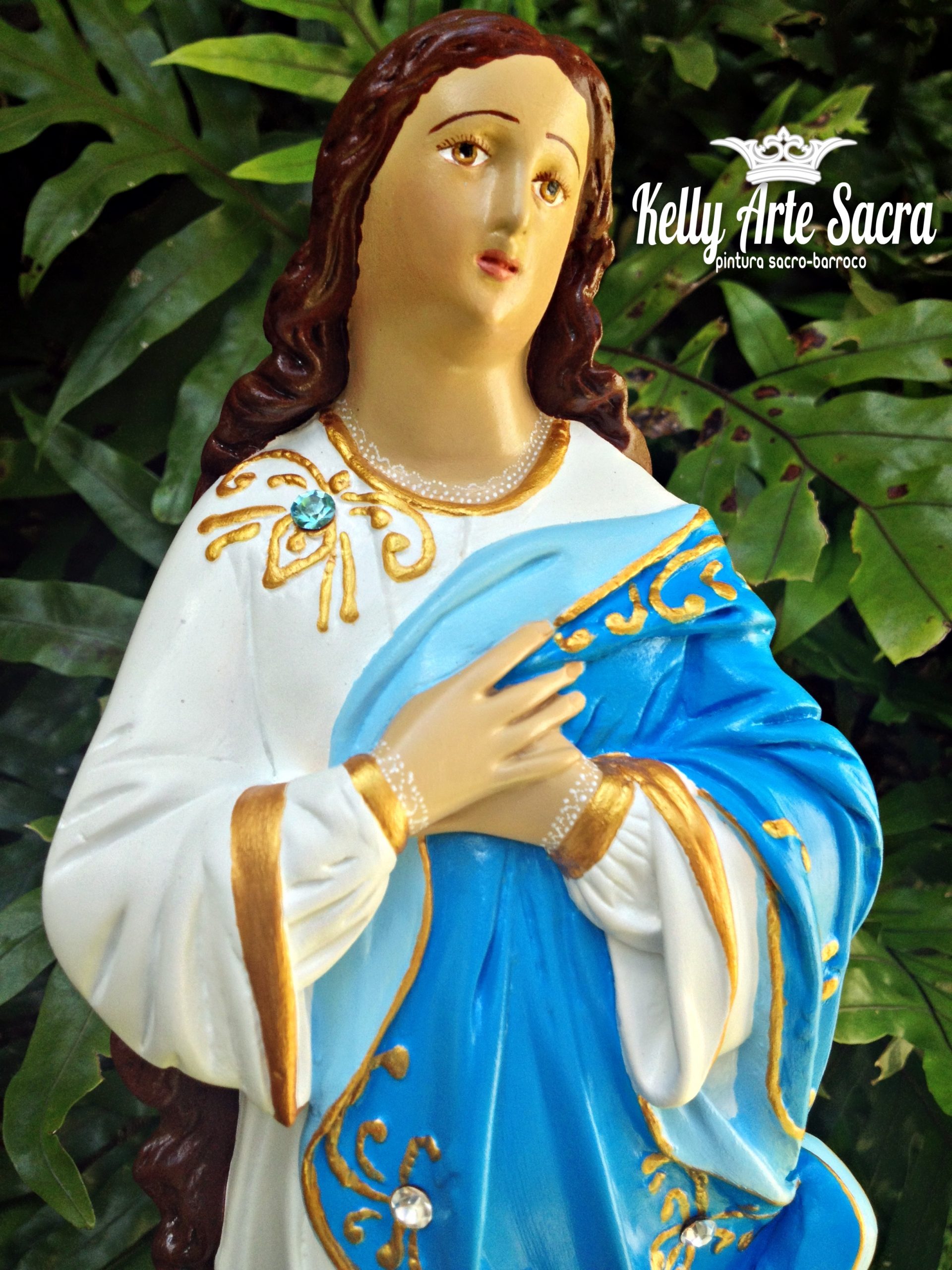 Imagem de Nossa Senhora da Conceição - Por Kelly Arte Sacra